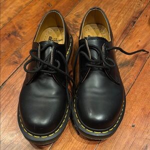 Dr. Martens Black Leather Shoes